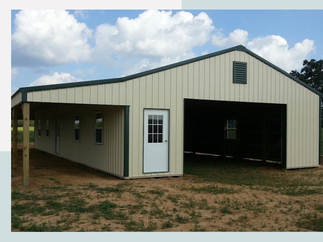 Строительство конюшен в Южноуральске