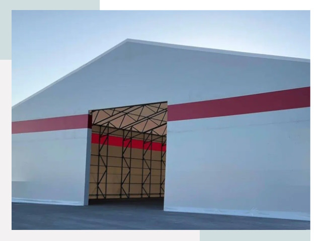 Быстровозводимые ангары в Южноуральске