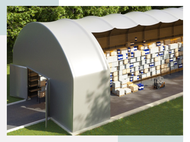 Тентовые ангары в Южноуральске