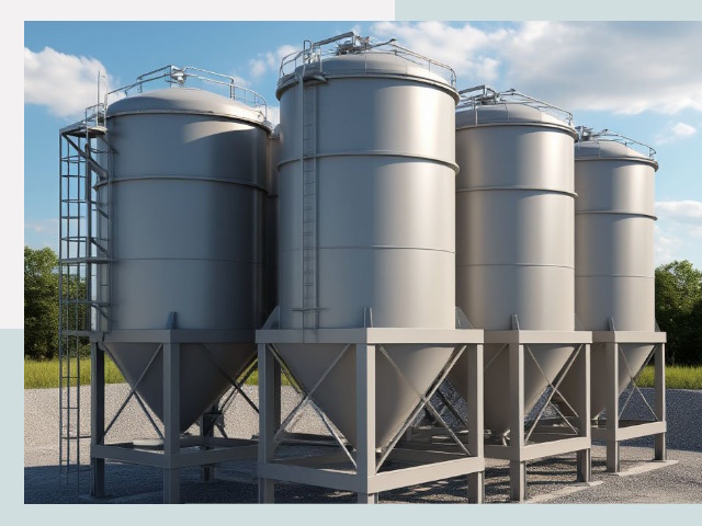 Металлические силосы от СтальСтрой-Жрк по цене 656 руб.