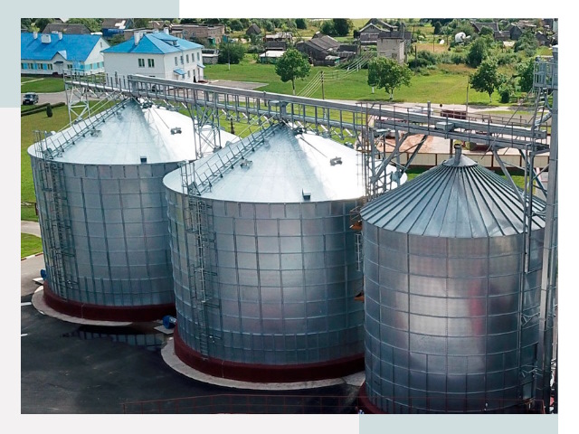 Металлические силосы в Южноуральске