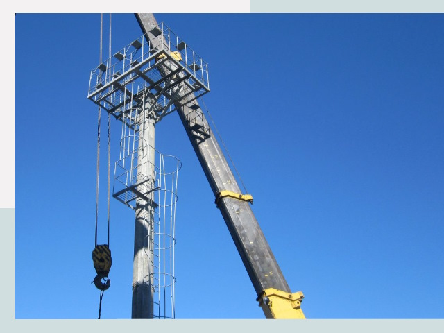 Монтаж осветительных мачт в Южноуральск от 656 руб.