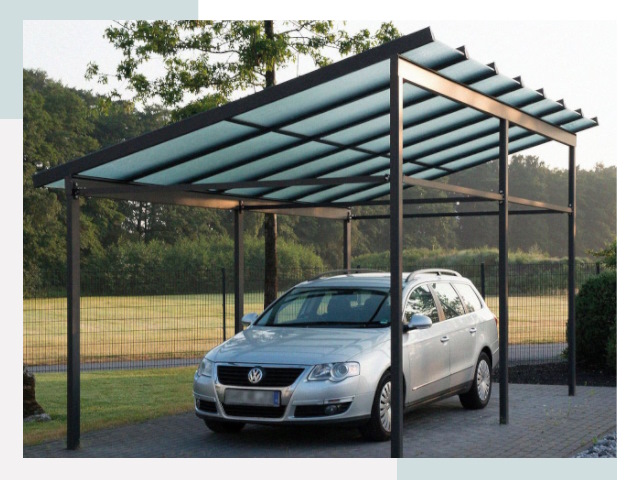 Навесы для автомобилей в Южноуральске