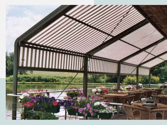 Элегантные навесы для кафе от 656 руб в Южноуральск