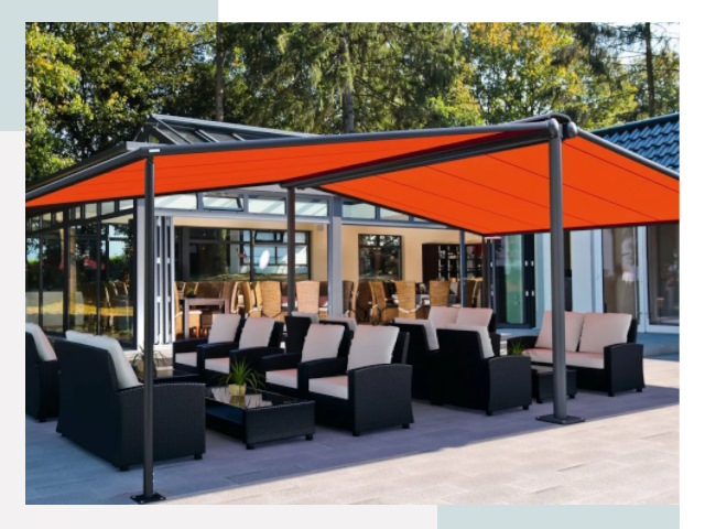 Навесы для кафе и ресторанов в Южноуральске