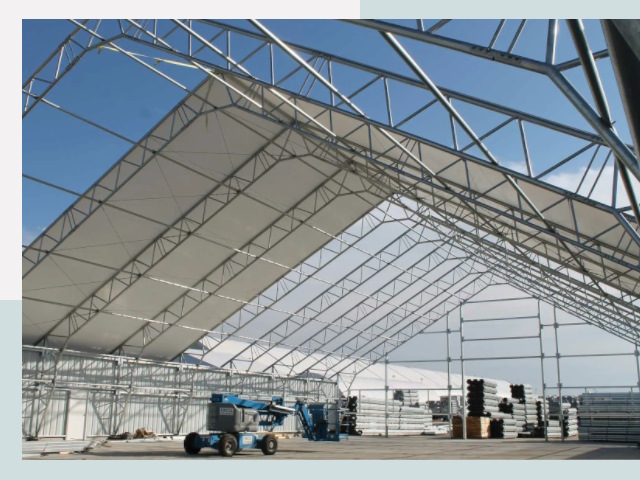 Каркасно-тентовые сооружения от СтальСтрой-Жрк по цене 656 руб.