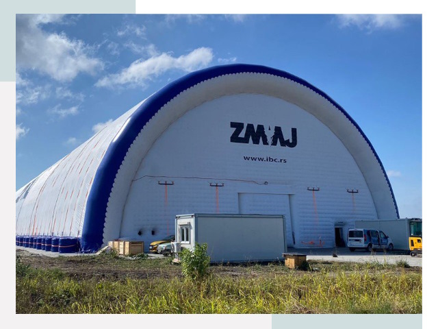 Брендирование ангаров в Южноуральске